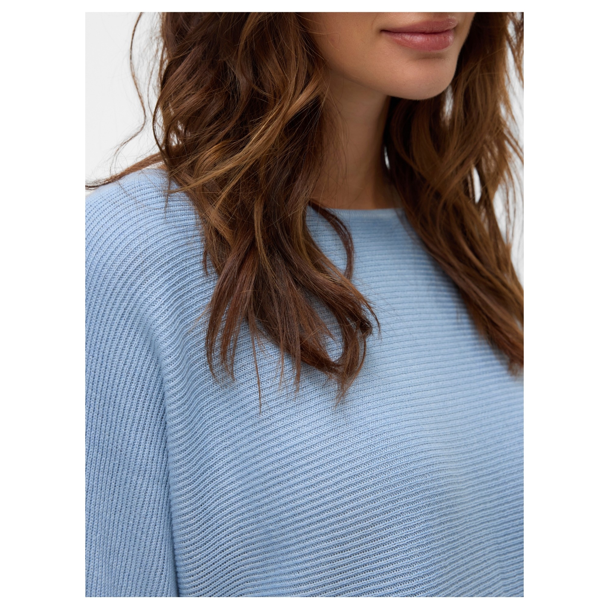 VERO MODA Megztinis moterims, Mėlyna, Nora 3