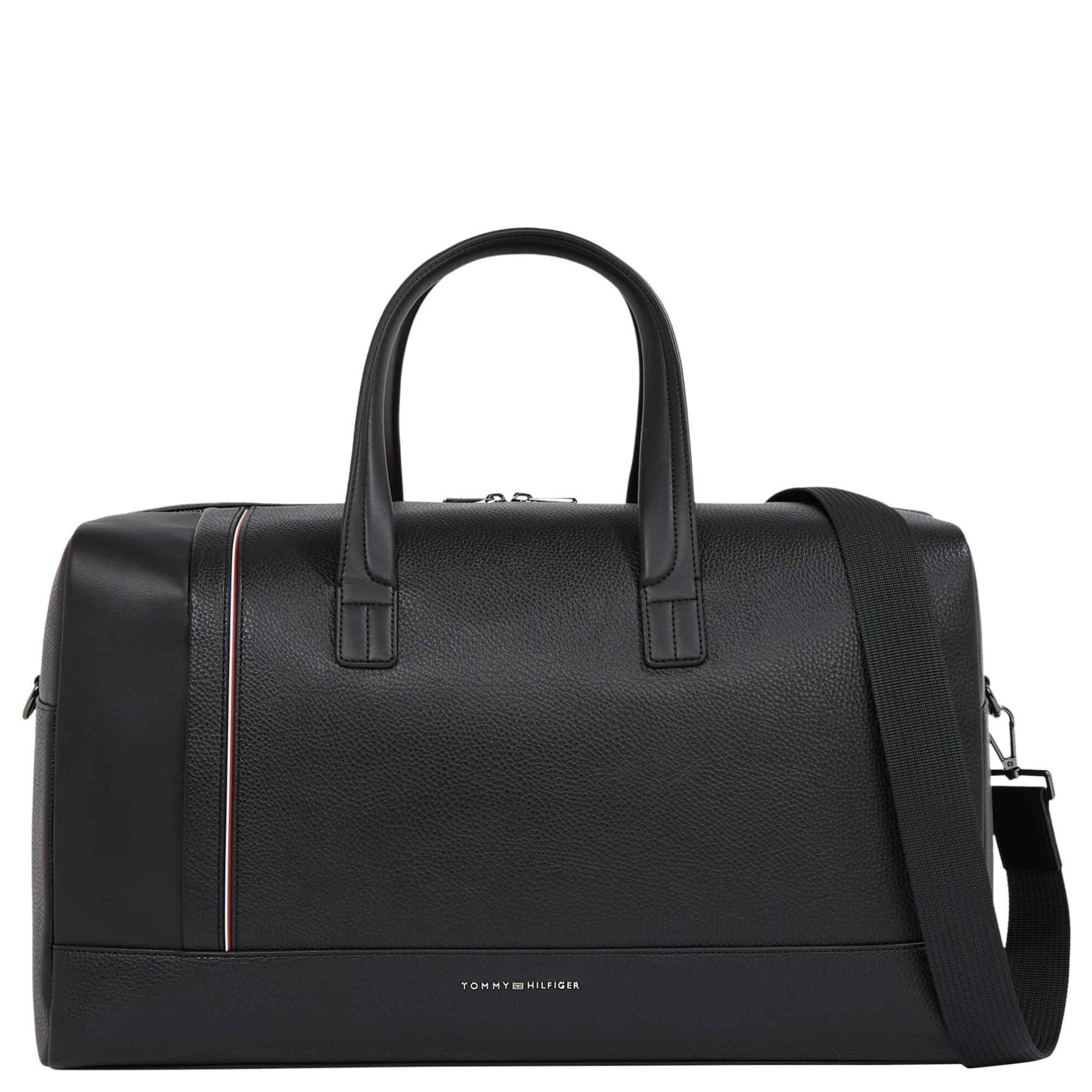 TOMMY HILFIGER Rankinė, krepšys vyrams, Juoda, TH central duffle 1