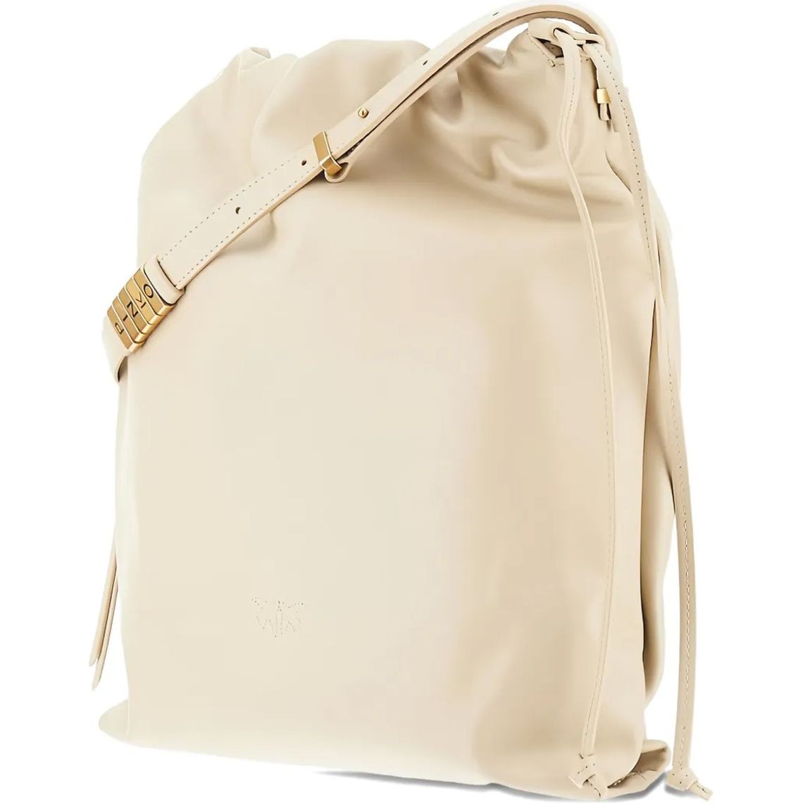 PINKO Rankinė per petį moterims, Smėlio, Slouchy classic shoulder bag 2