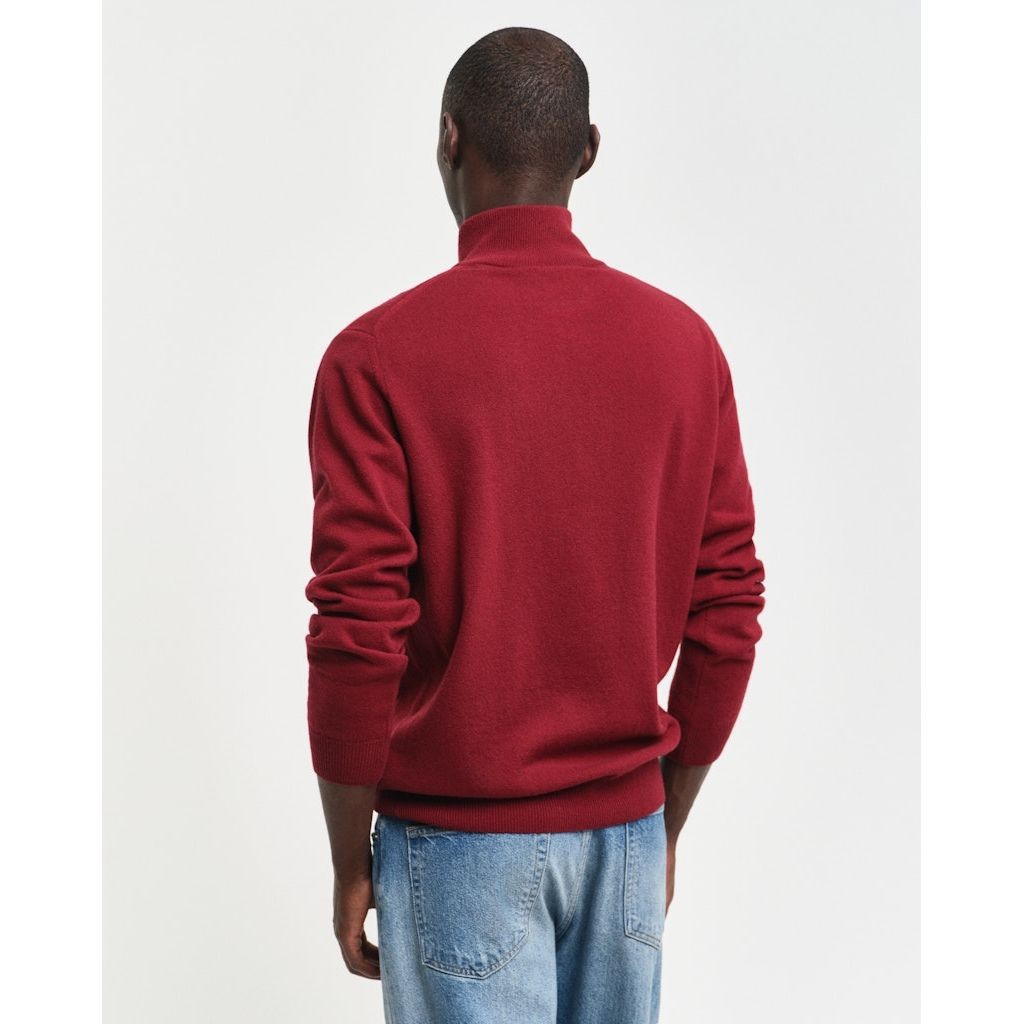 GANT Megztinis vyrams, Raudona, Supefine lambswool sweater 3
