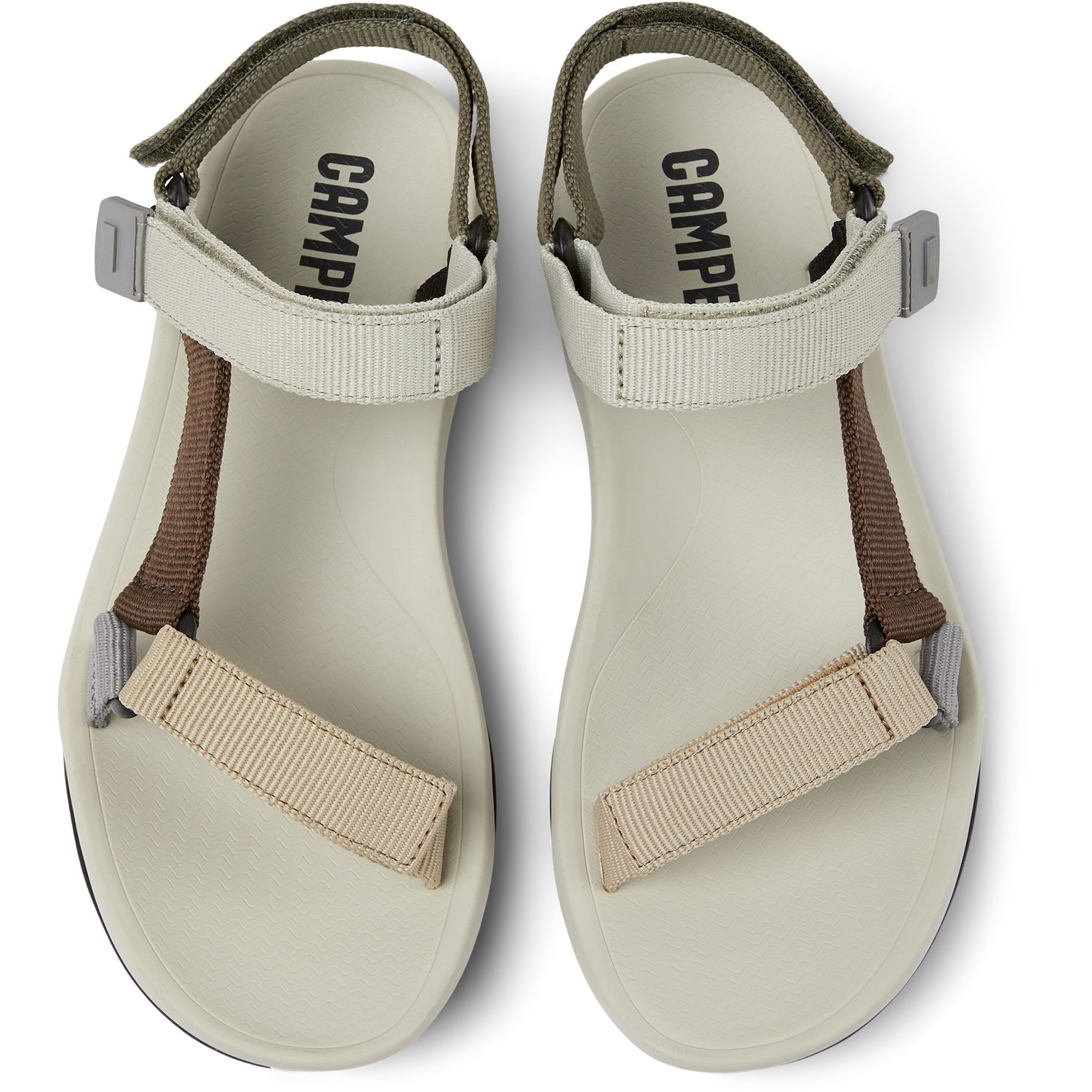 CAMPER Basutės moterims, Smėlio, Match Sandals 3