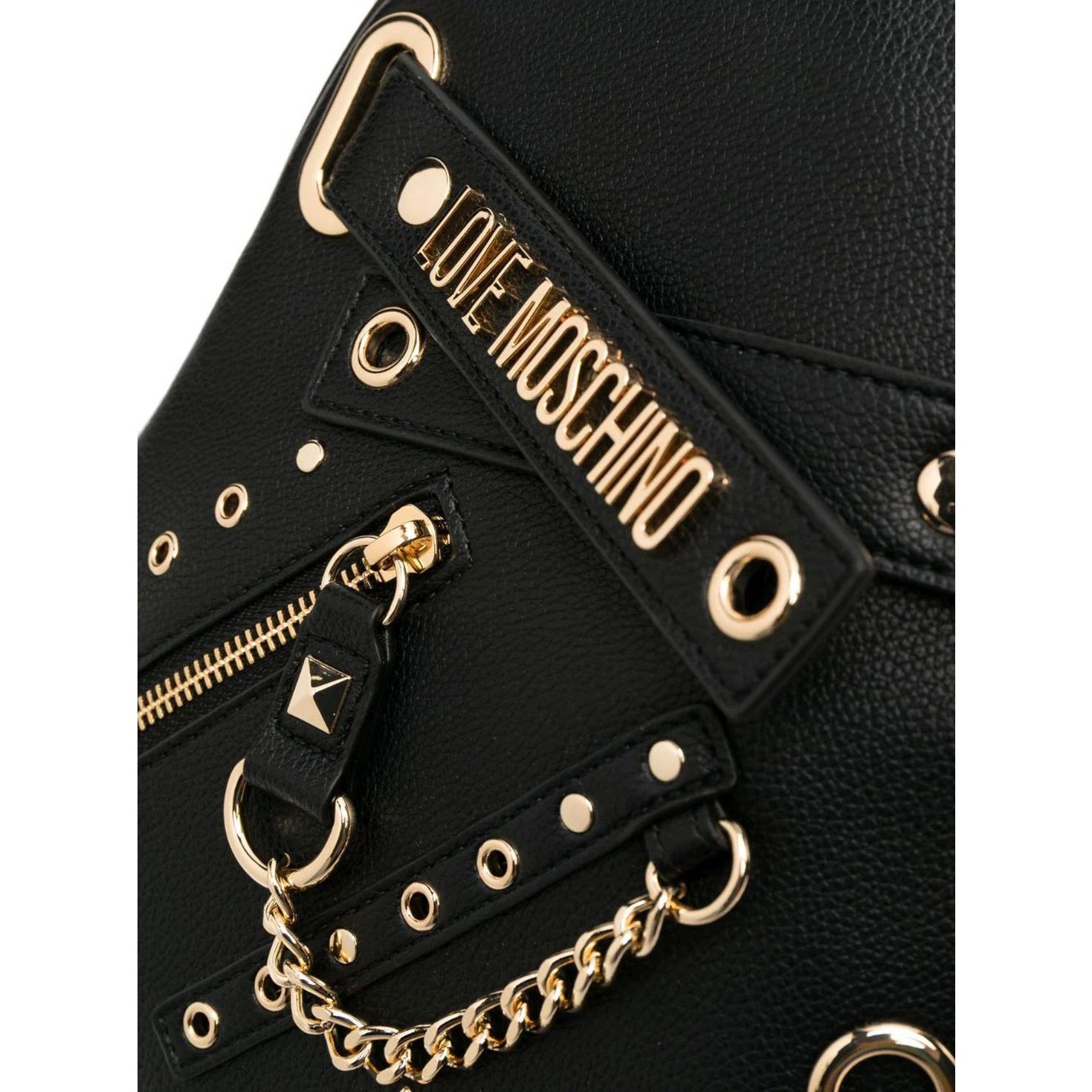 LOVE MOSCHINO Kuprinė moterims, Juoda, Backpack 3