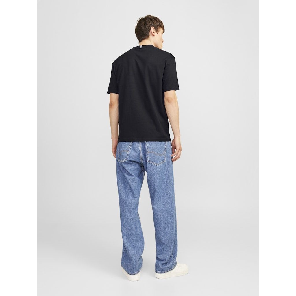 JACK & JONES Marškinėliai vyrams, Juoda, Frederiks berg tee 7