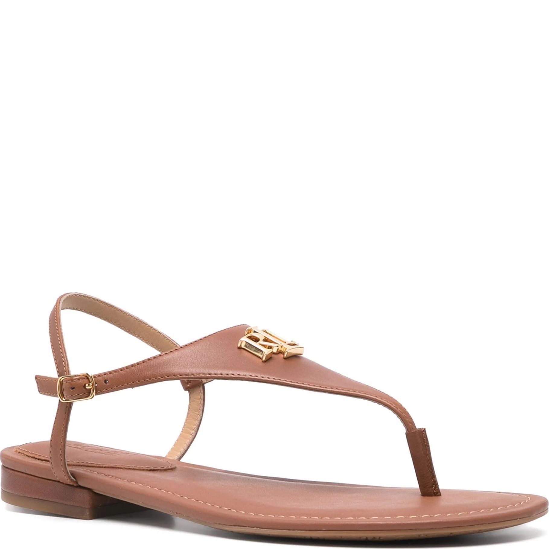 LAUREN RALPH LAUREN Basutės moterims, Smėlio, Ellington sandals 1