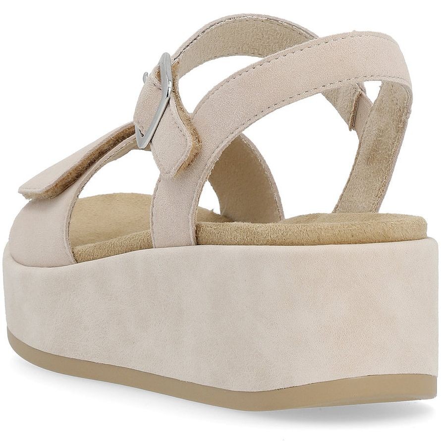 REMONTE Basutės moterims, Smėlio, SANDALS 5