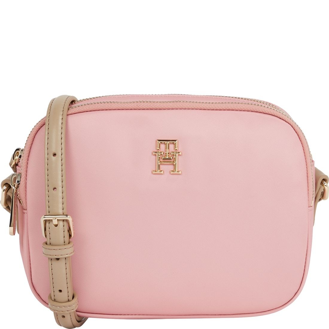 TOMMY HILFIGER Rankinė per petį moterims, Rožinė, Poppy crossover 1