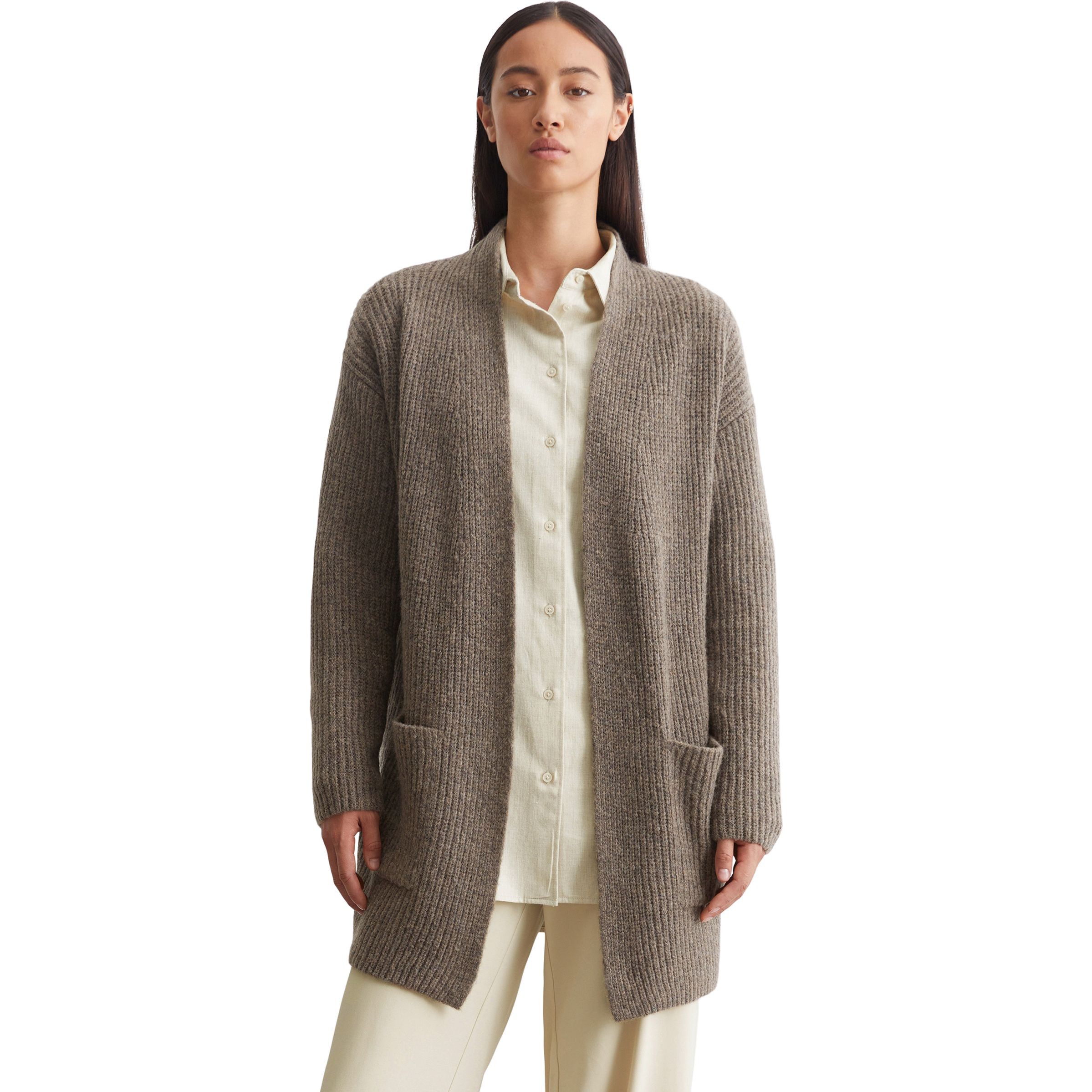 MARC O'POLO Kardiganas moterims, Ruda, Cardigans 409612161299 2