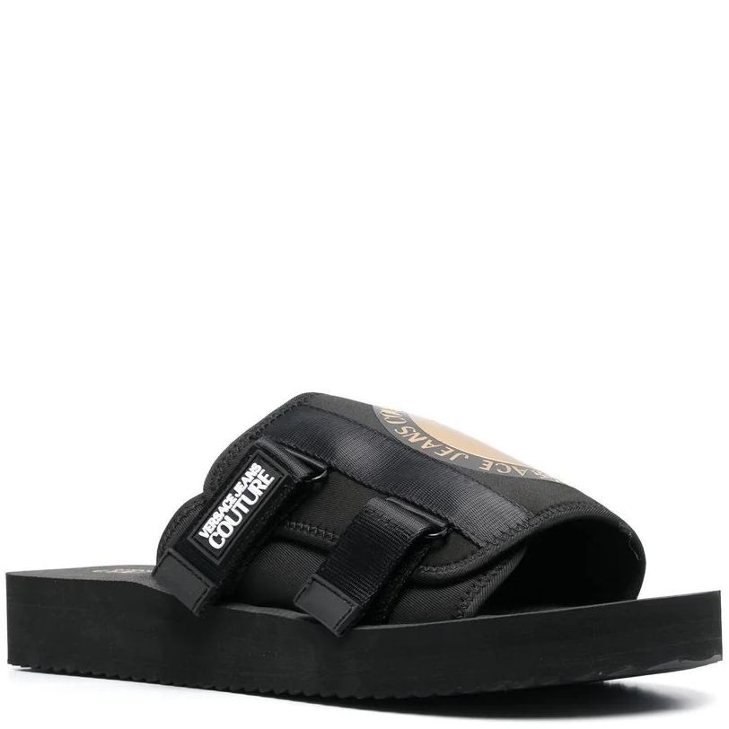 VERSACE JEANS CUTURE Basutės vyrams, BLACK/GOLD, Fondo ipanema sandals 1