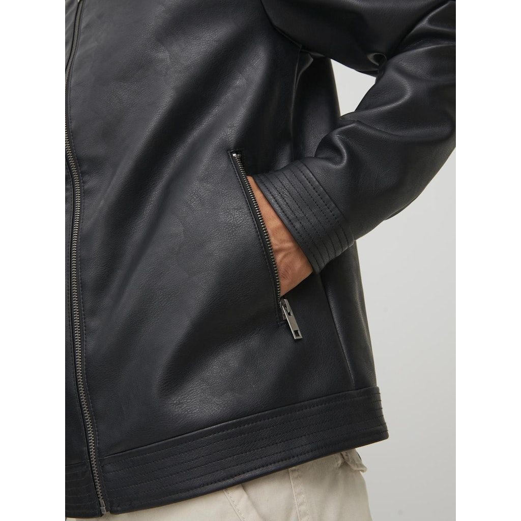 JACK & JONES Striukė vyrams, Juoda, JJEROCKY CLEAN 6