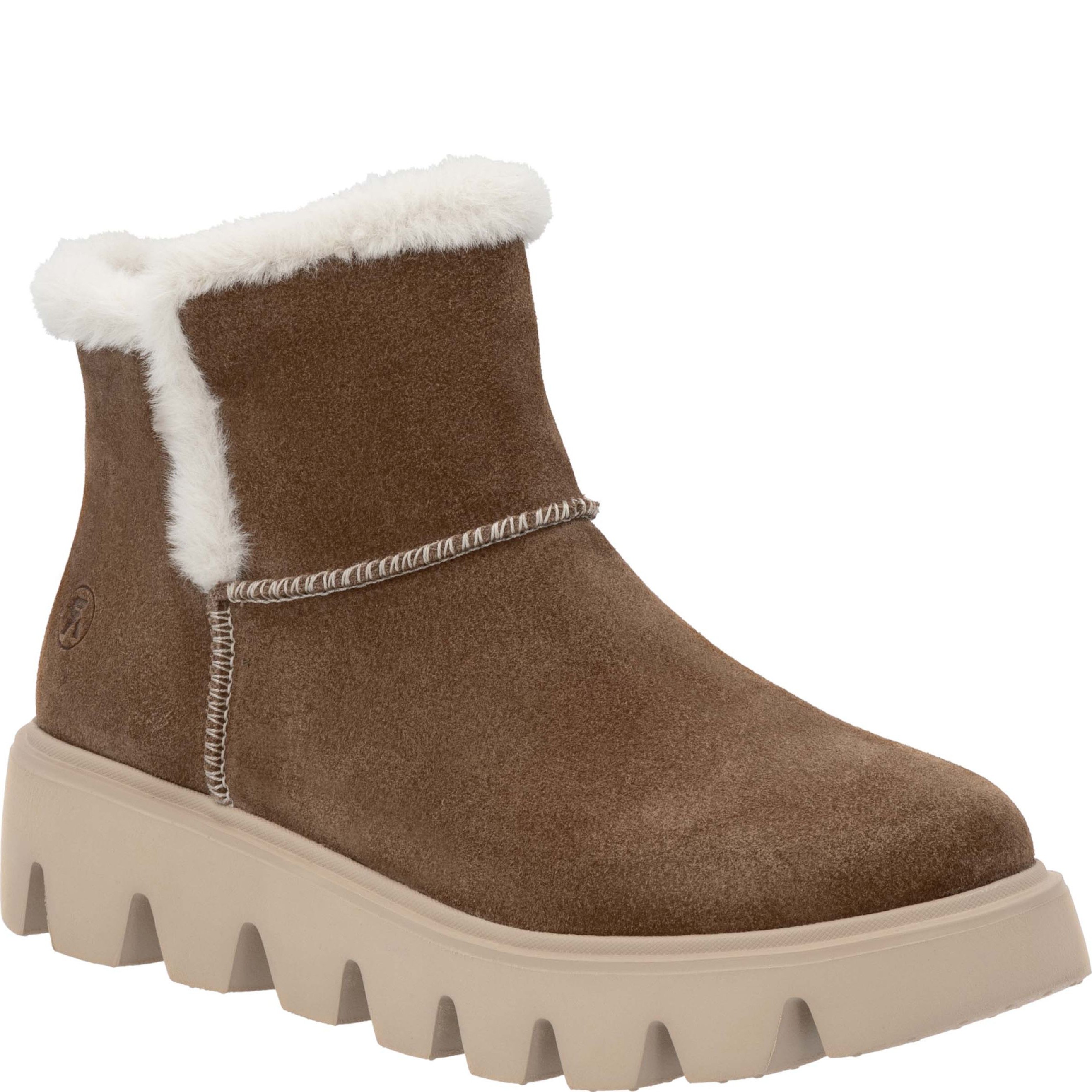 RIEKER EVOLUTION Aulinukai moterims, Ruda, Ladies mid height boots 1