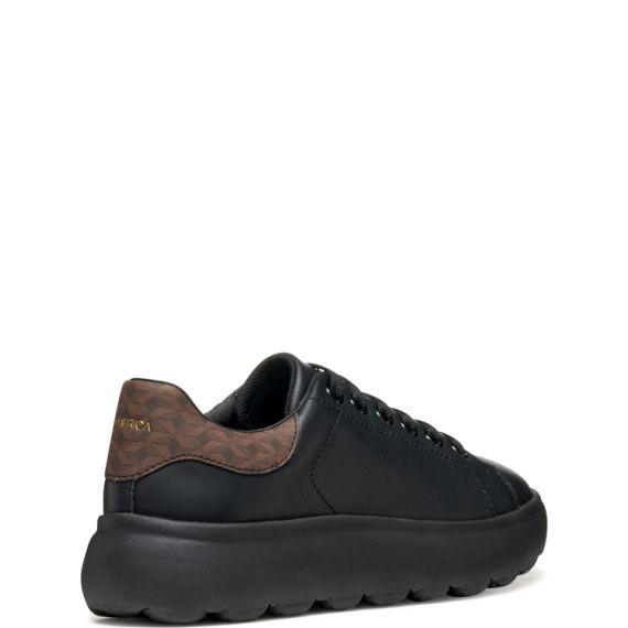 GEOX Laisvalaikio bateliai moterims, Juoda, Spherica  Leisure 3