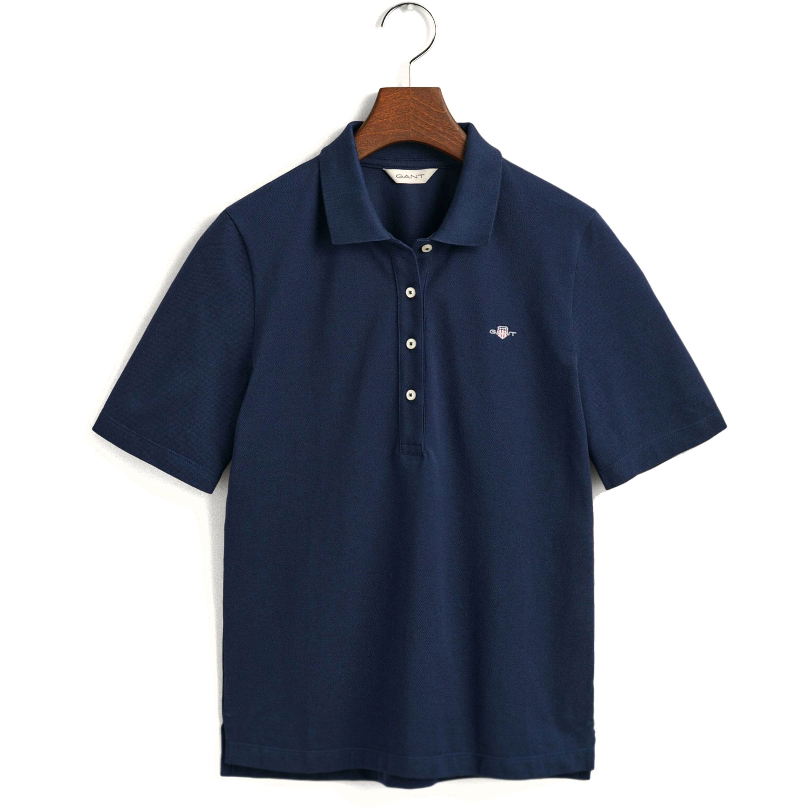 GANT Polo marškiniai trumpos rank. moterims, Mėlyna 1