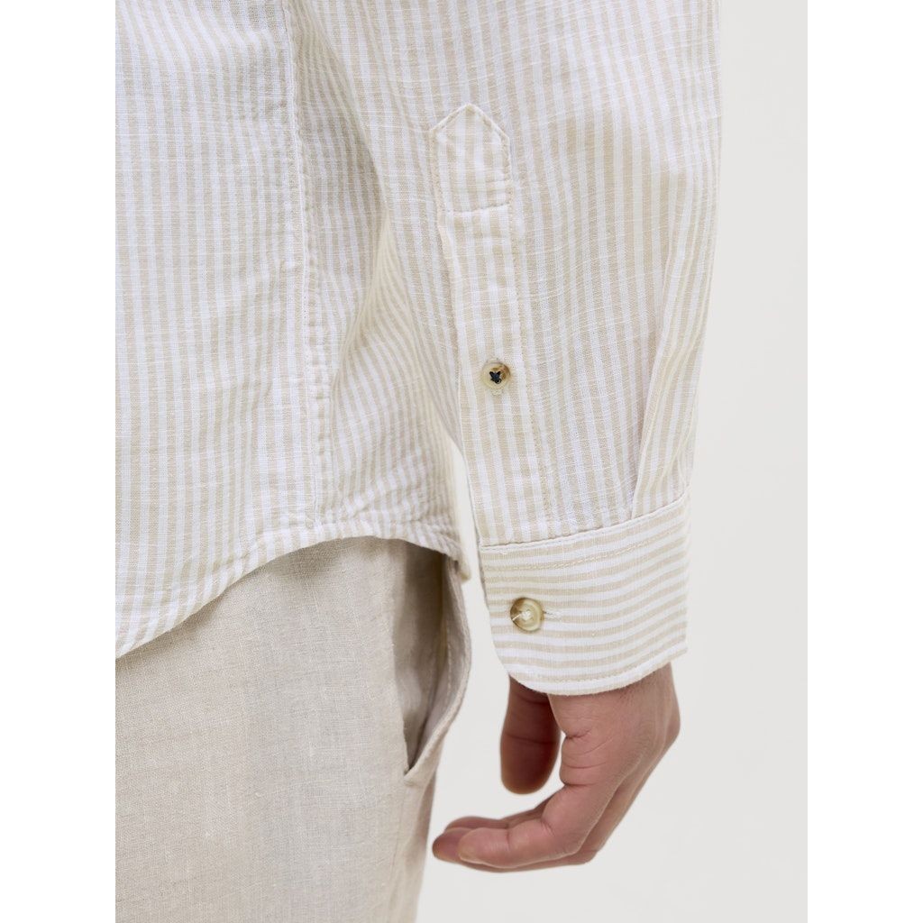 JACK & JONES Marškiniai ilgomis rankovėmis vyrams, Baige, Summer shirt 4