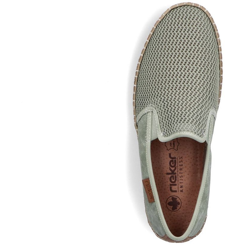 RIEKER Laisvalaikio bateliai vyrams, Žalia, LEISURE 11