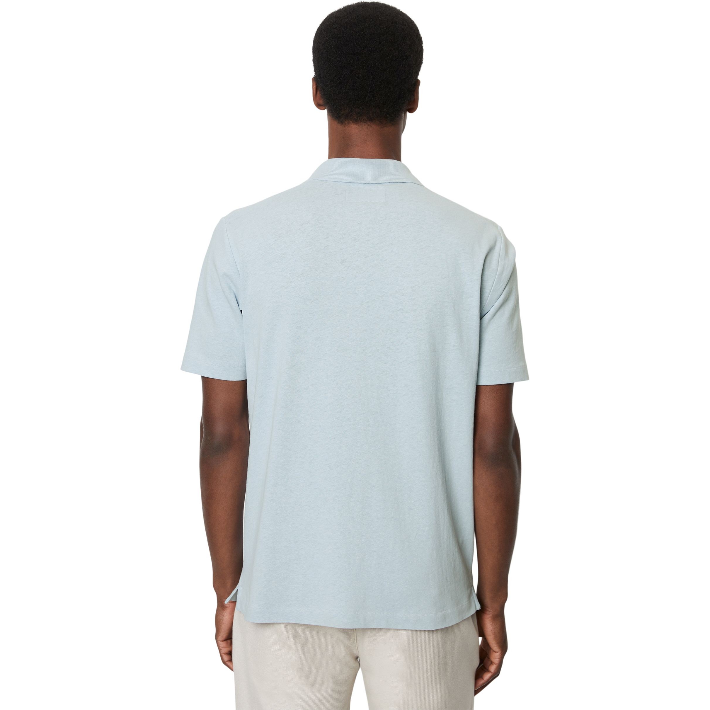 MARC O'POLO Polo marškiniai trumpos rank. vyrams, Mėlyna 3