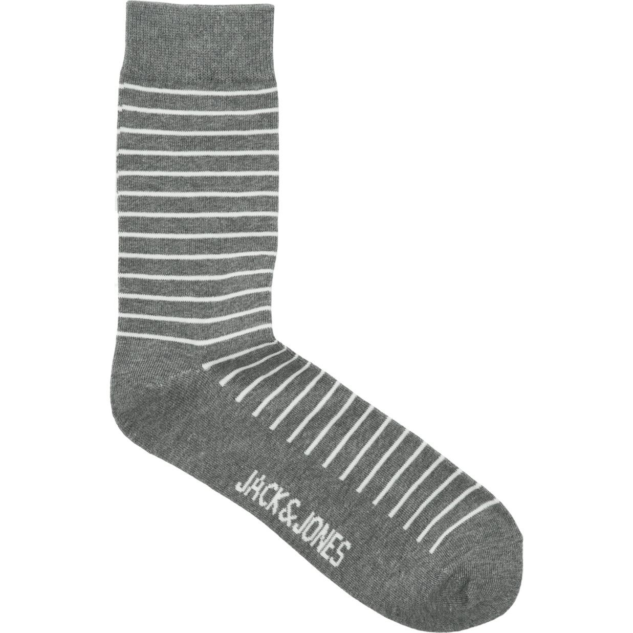 JACK & JONES Kojinės vyrams, Pilka, JACMILO SOCK 1