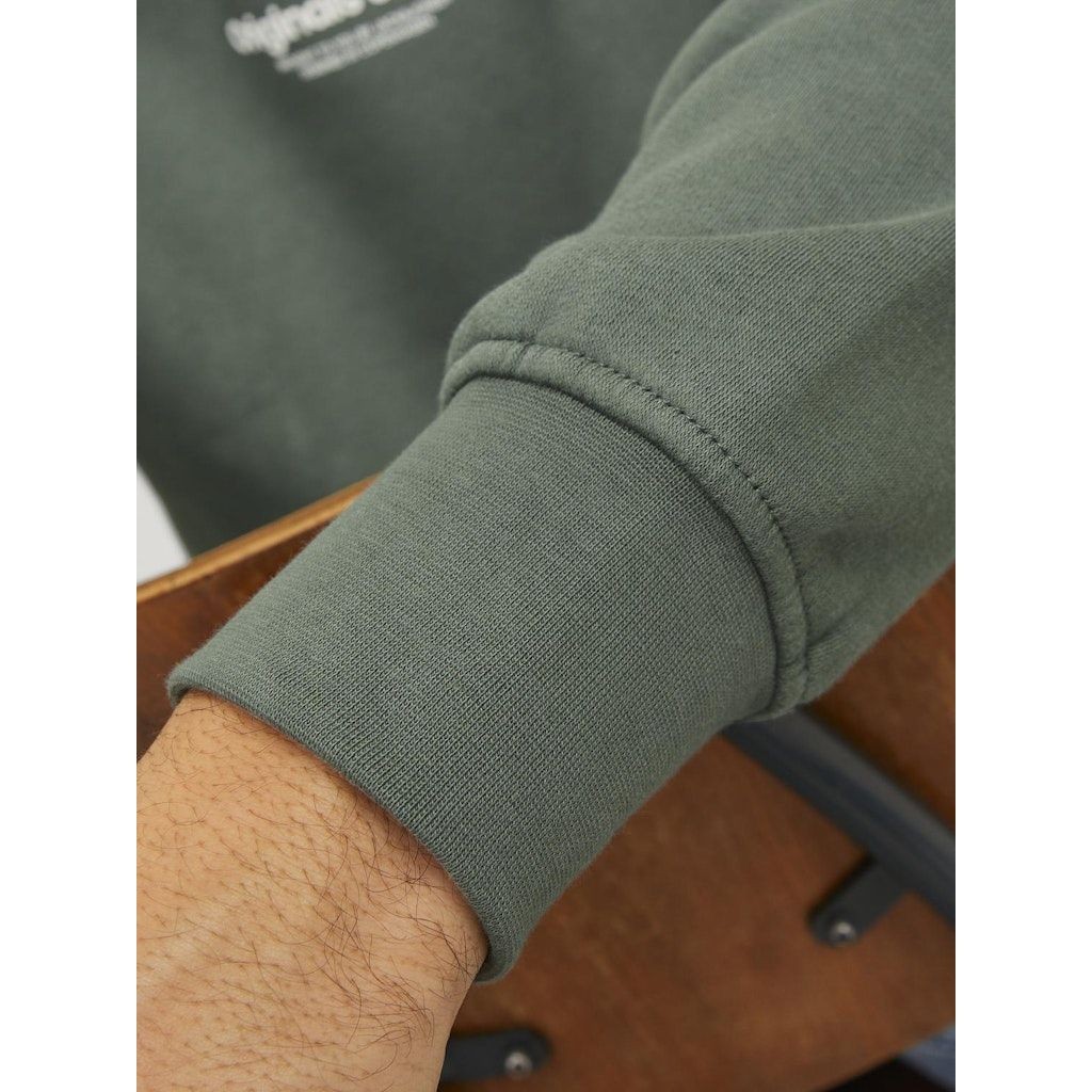 JACK & JONES Sportinis nertinis vyrams, Žalia, Jorvestersweatshirt 4