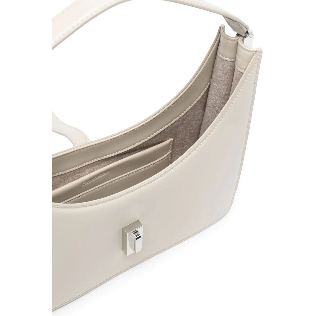 CALVIN KLEIN Rankinė per petį moterims, Pilka, Archive shoulder bag 4