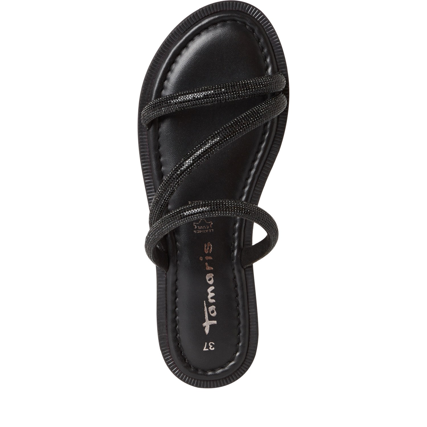 TAMARIS Klumpės moterims, Juoda, Mules 5