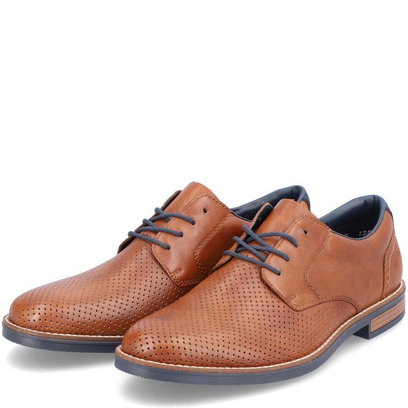 RIEKER Klasikiniai batai vyrams, Ruda, FORMAL 5