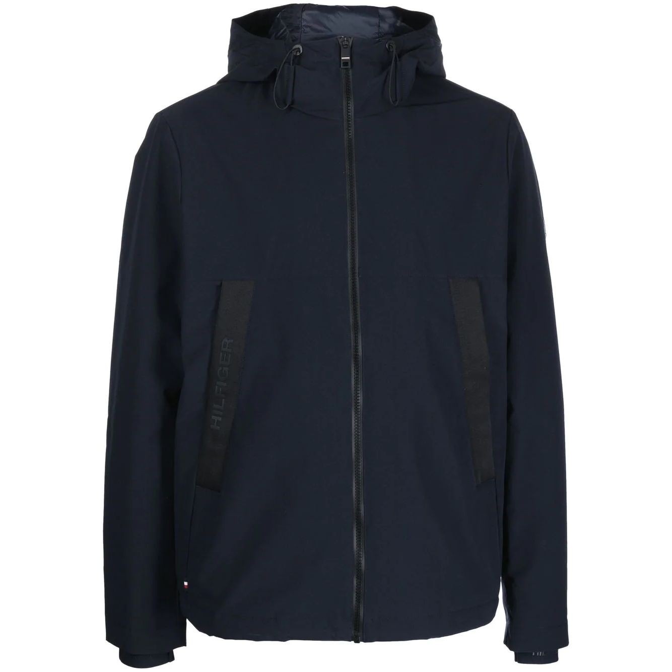 TOMMY HILFIGER Lengva striukė vyrams, Mėlyna, Tech essentials hooded jacket 1