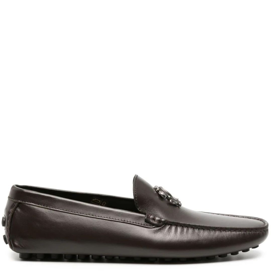 ROBERTO CAVALLI Mokasinai vyrams, Ruda, Moccasins 2