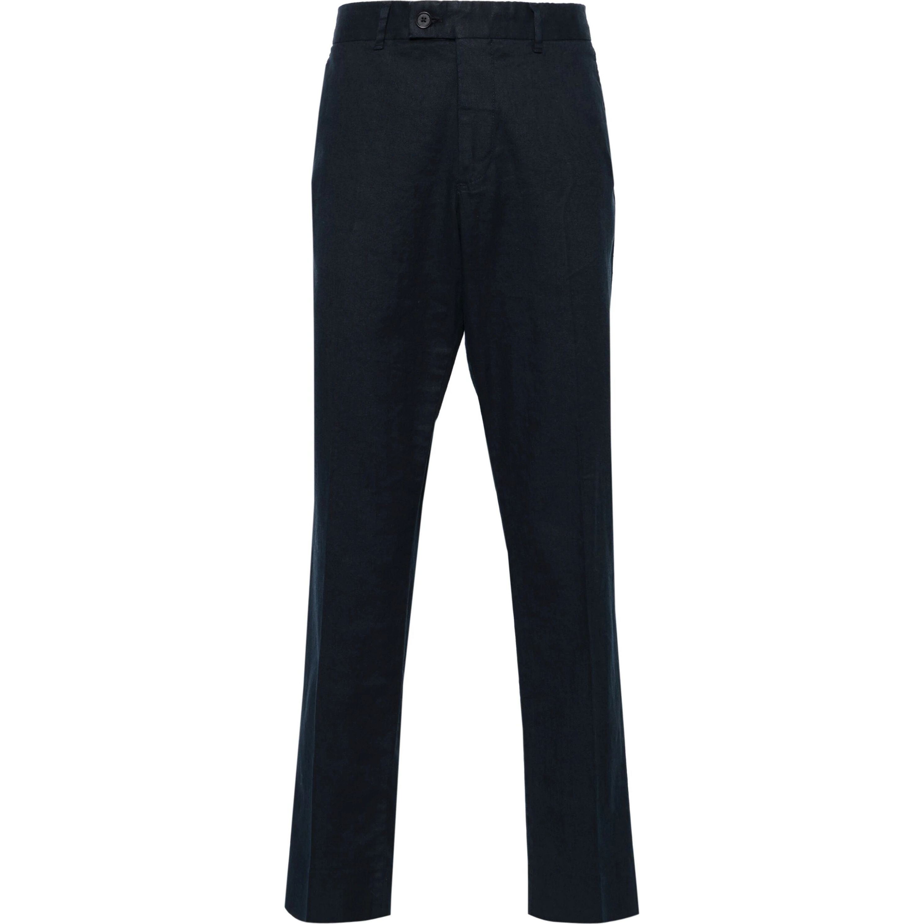J.LINDEBERG Kelnės vyrams, Mėlyna, Lois linen stretch pants