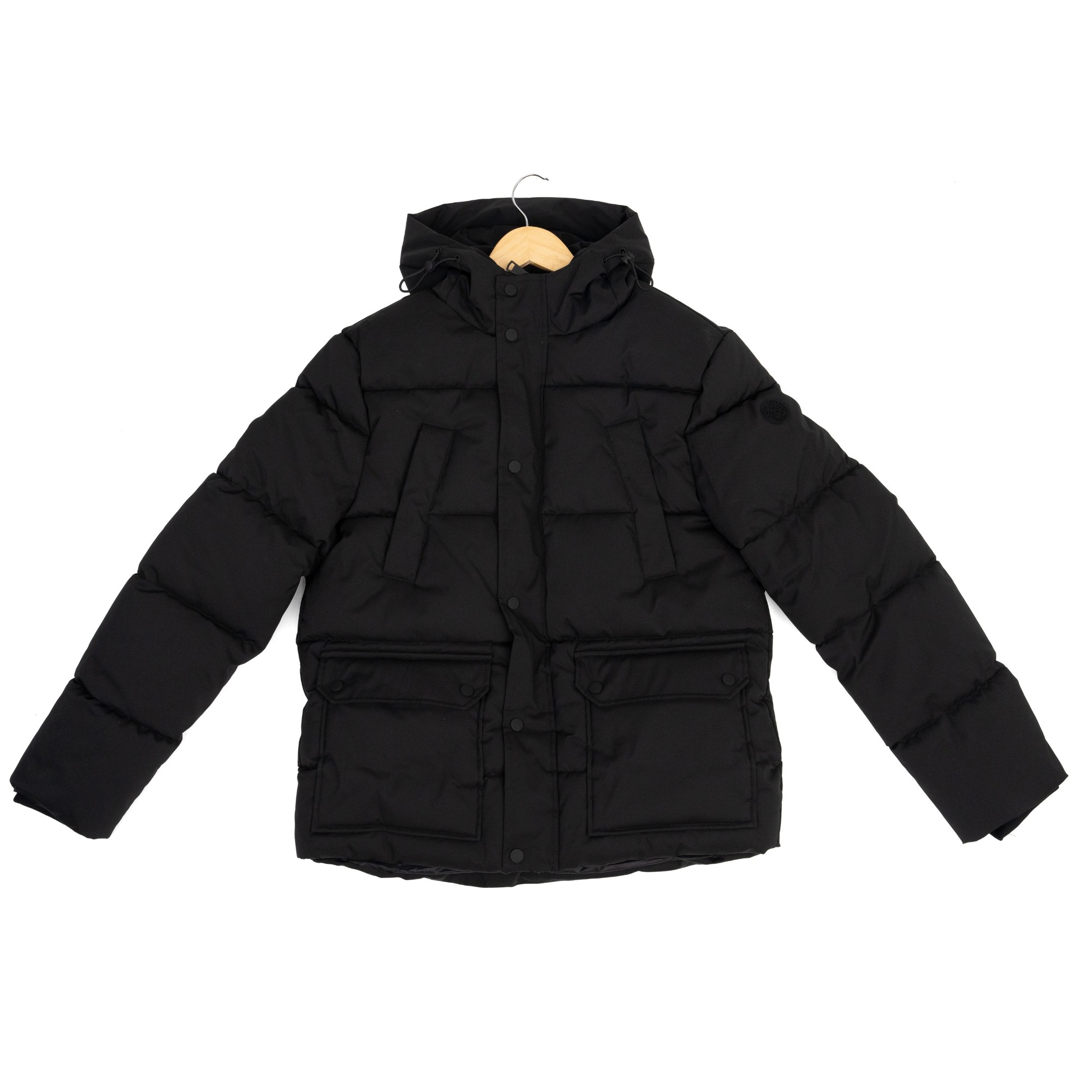 SERGIO MORETTI Striukė vyrams, Juoda, Jackets 1