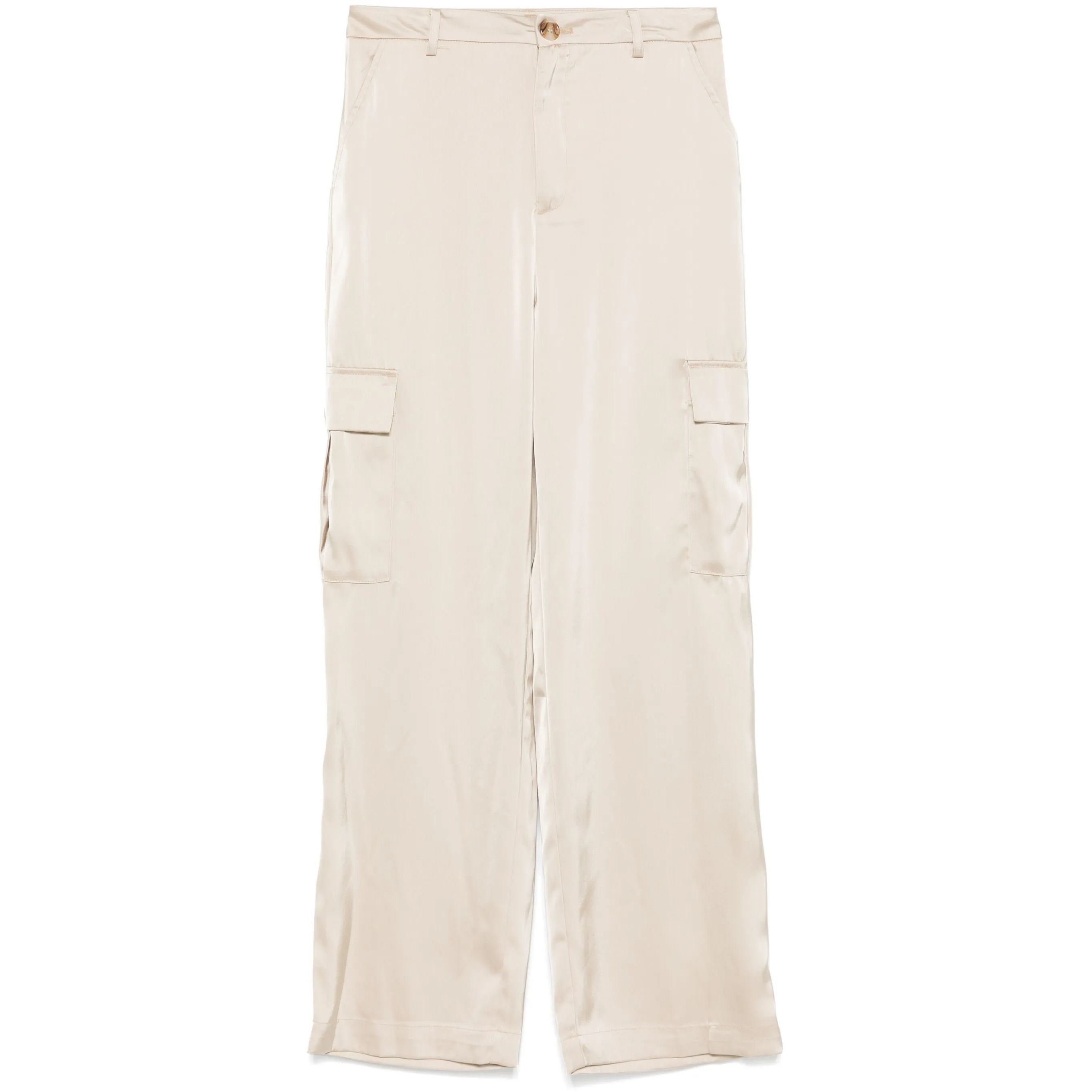 DKNY Kelnės moterims, Smėlio, Stretch satin cargo 1