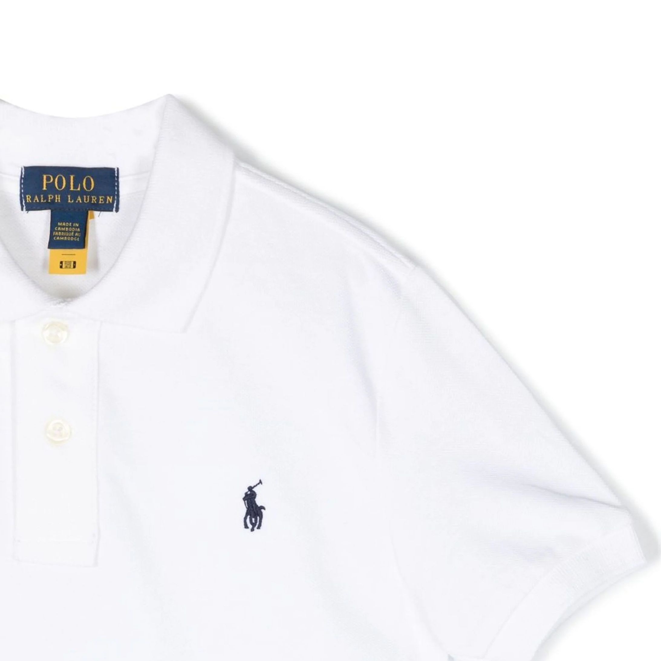 RALPH LAUREN KIDS Polo marškiniai trumpos rank. berniukams, Balta, Polo shirt (4-7) 3