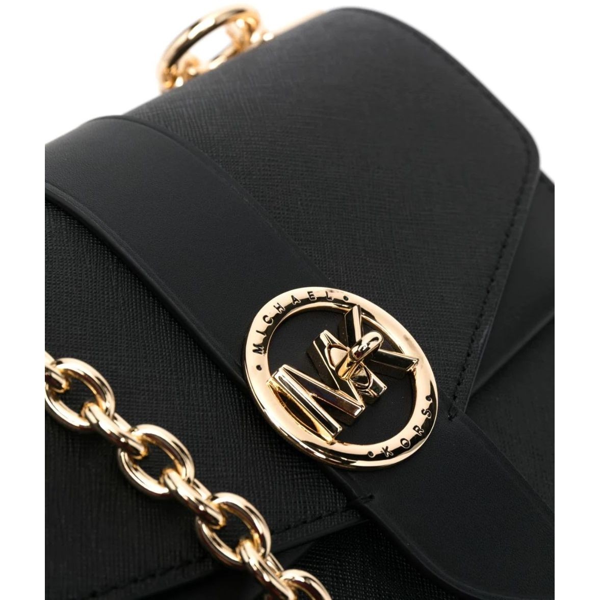 MICHAEL KORS Rankinė per petį moterims, Juoda, Greenwich crossbody bag 3