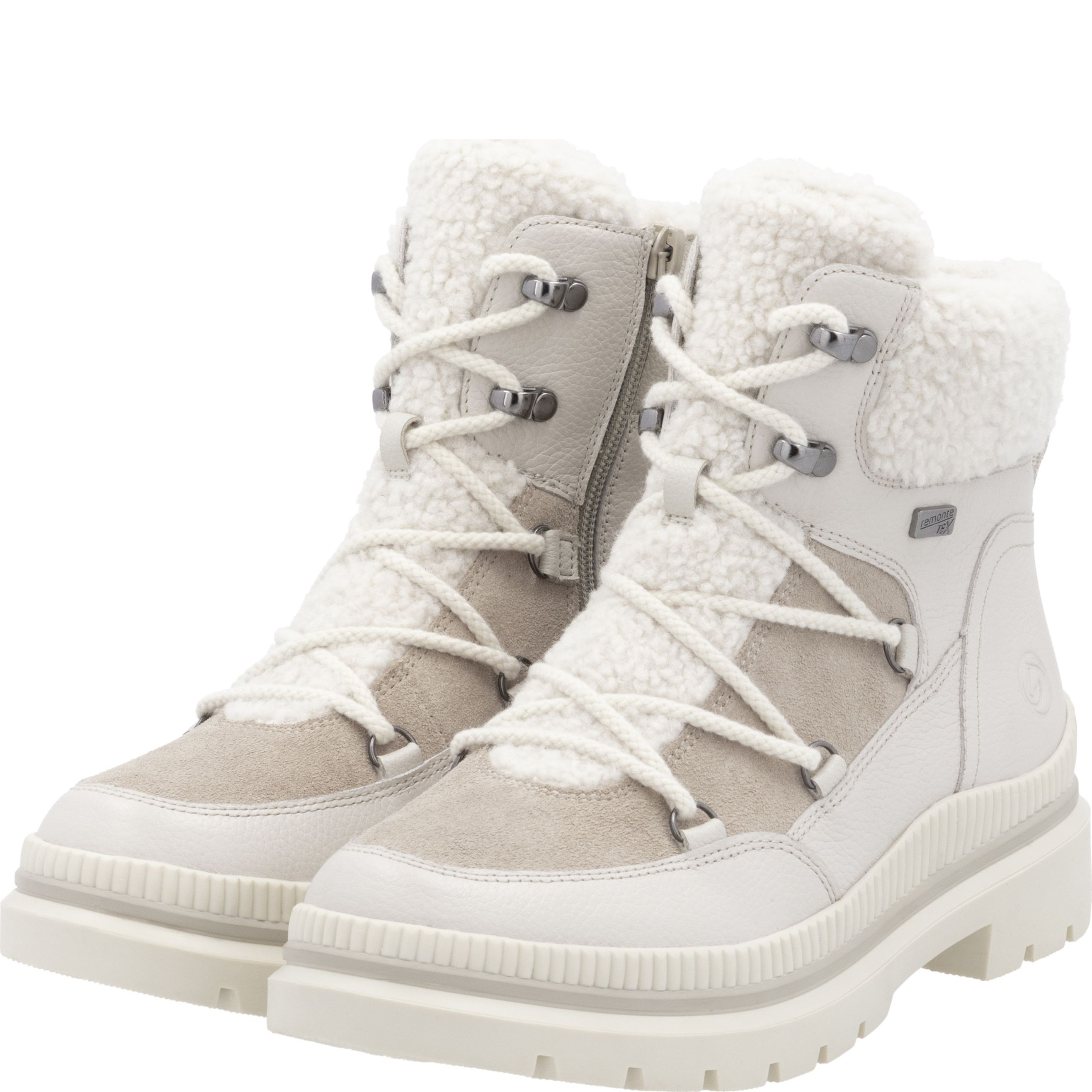 REMONTE Aulinukai moterims, Balta, Ladies mid height boots 10