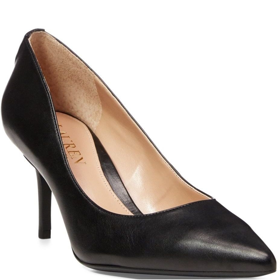 LAUREN RALPH LAUREN Aukštakulniai moterims, Juoda, Lanette pumps dress 2