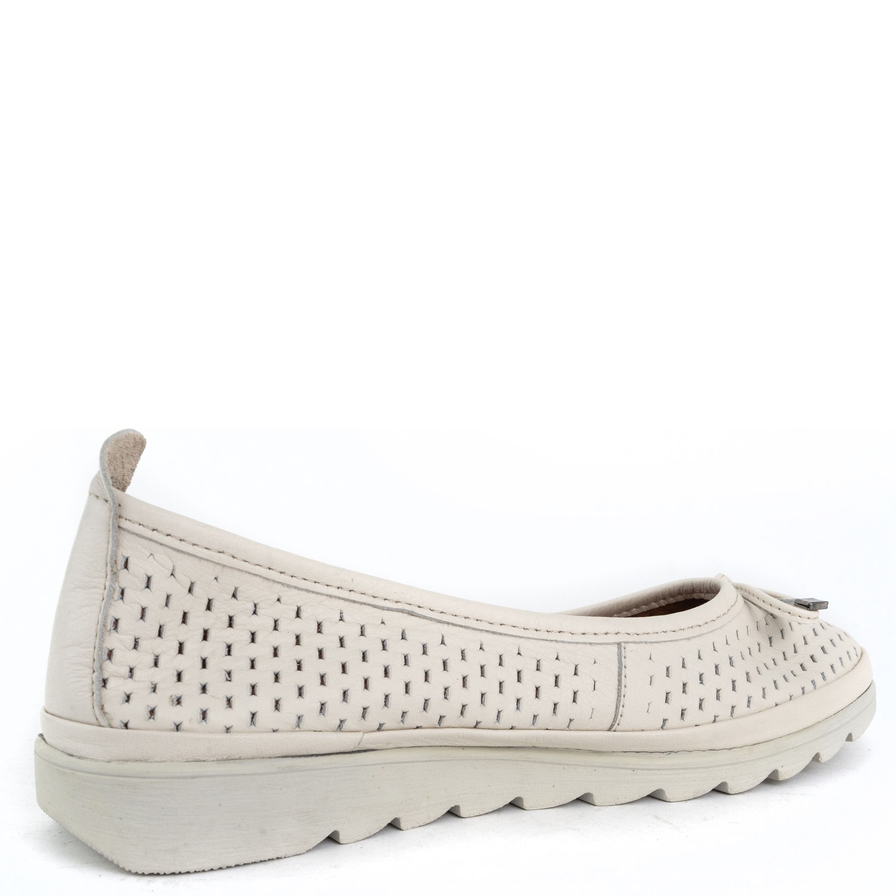 GRUNER SCHUHE Balerinos moterims, Balta, Ballerinas 3