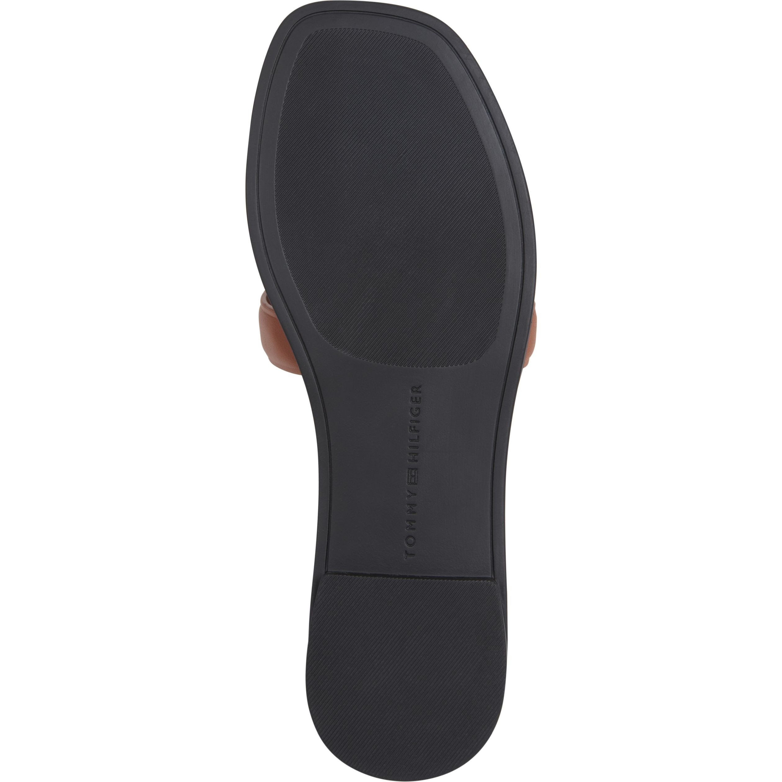 TOMMY HILFIGER Basutės moterims, Ruda, Logo strap mule 4