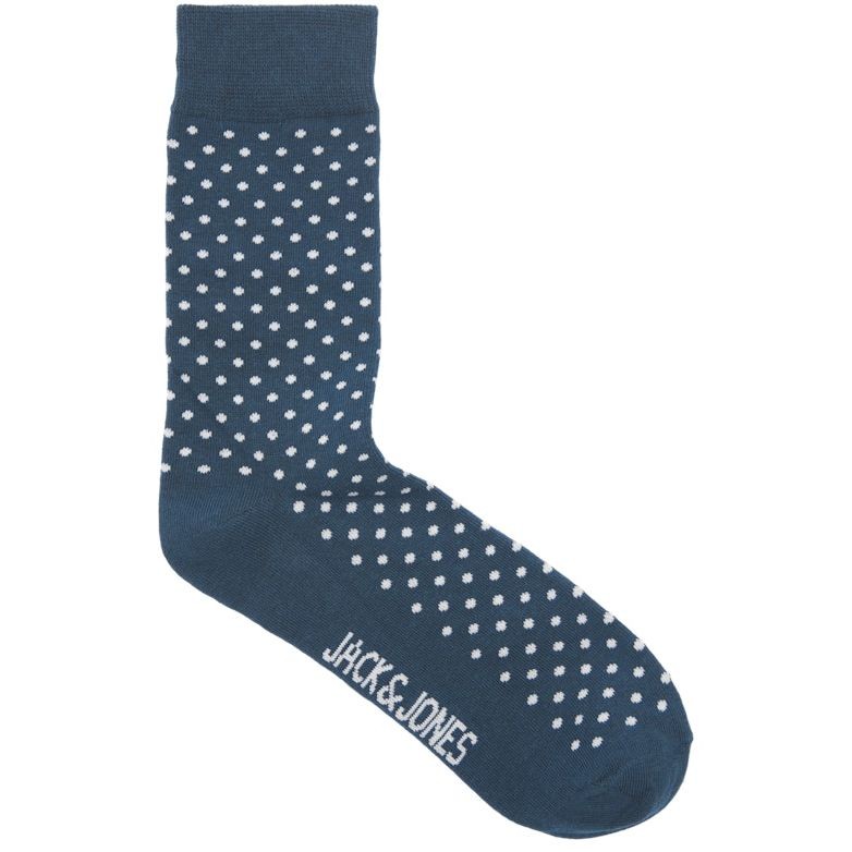 JACK & JONES Kojinės vyrams, Mėlyna, JACVICKY DOT SOCKS 5 2