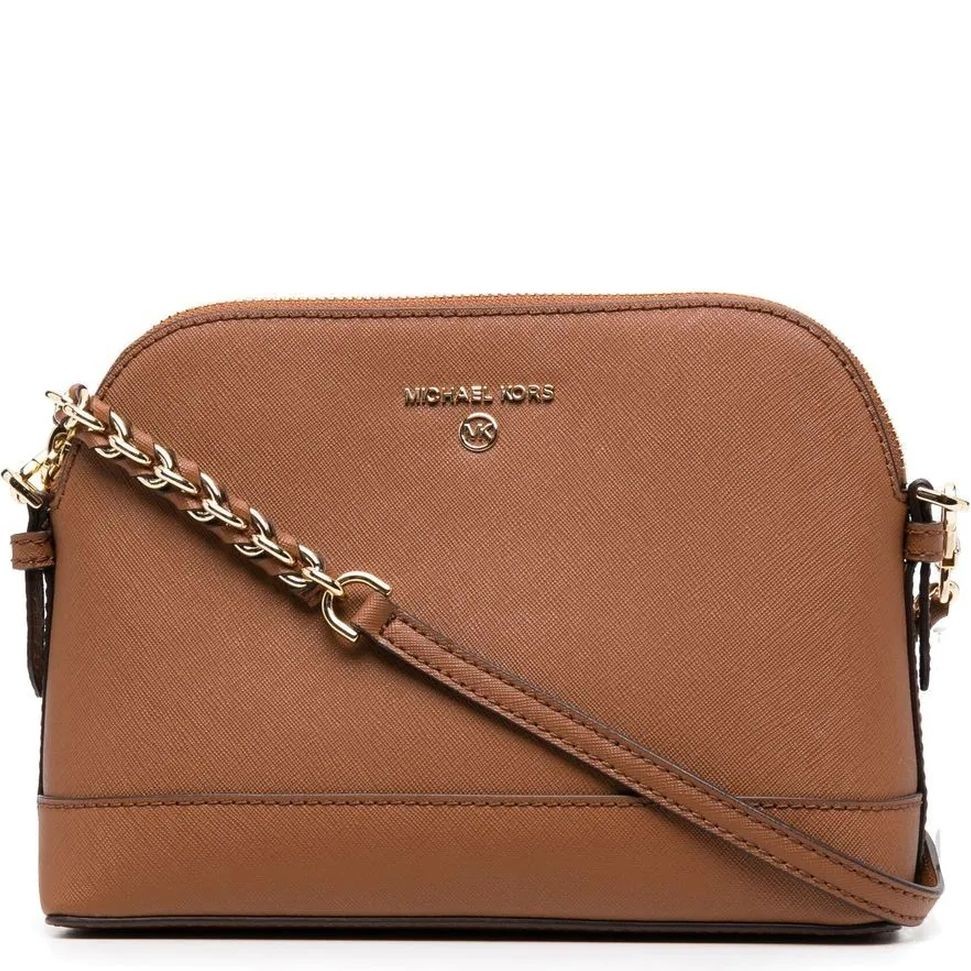 MICHAEL KORS Rankinė per petį moterims, Ruda, Large dome crossbody 1