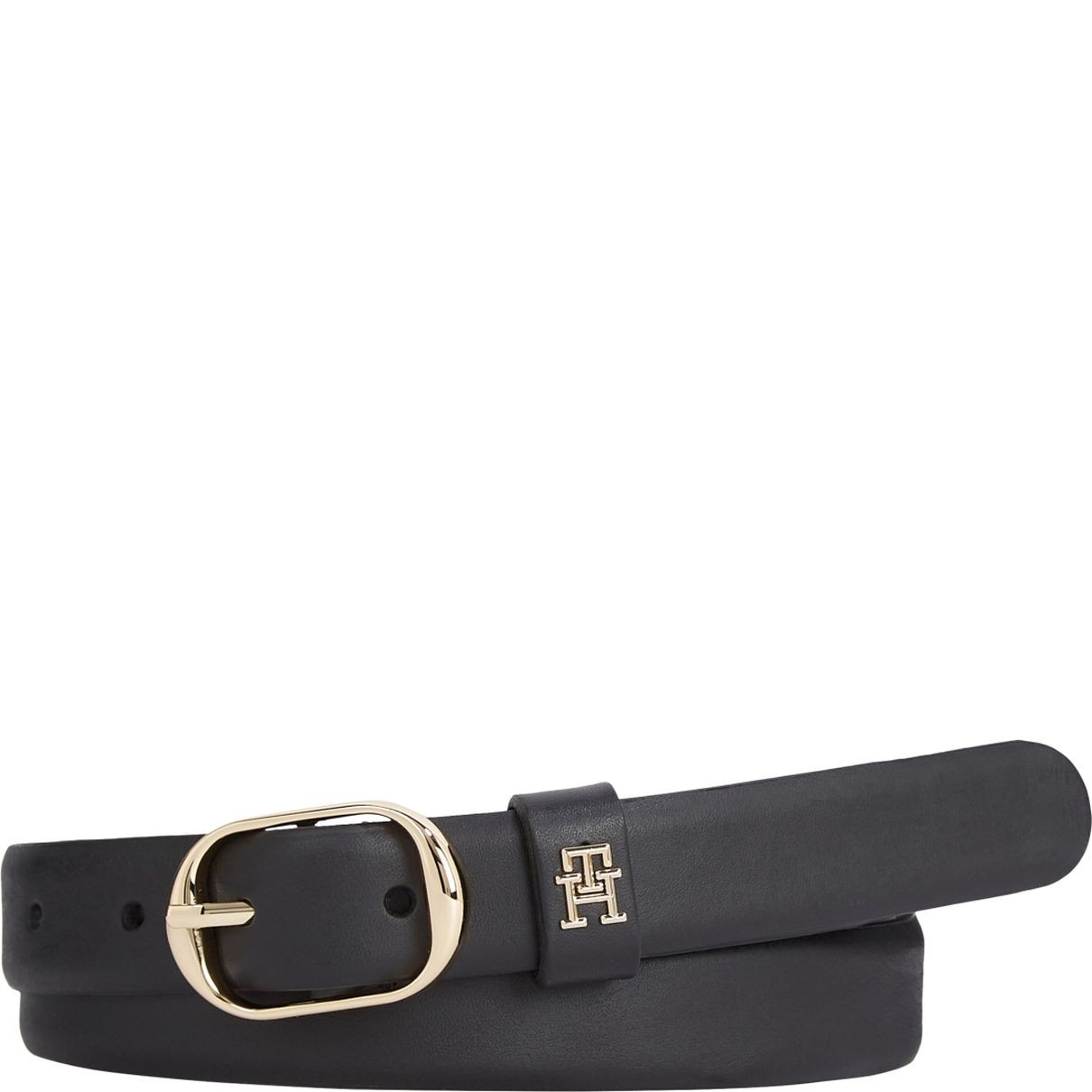 TOMMY HILFIGER Diržas moterims, Juoda, Casual 2.5 belt 1