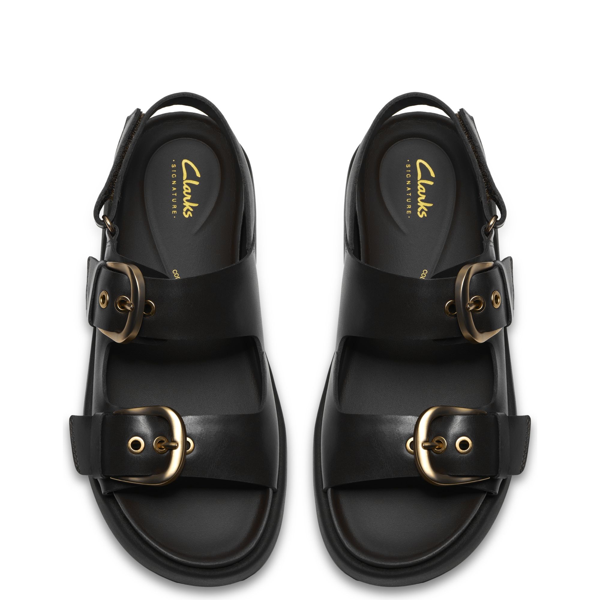 CLARKS Basutės moterims, Juoda, Aristella Bay D 5