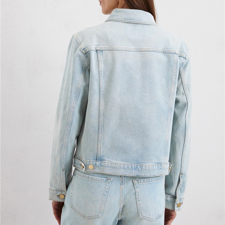 MARC O'POLO Džinsinis švarkas moterims, Mėlyna, Denim jct 503918625015 3