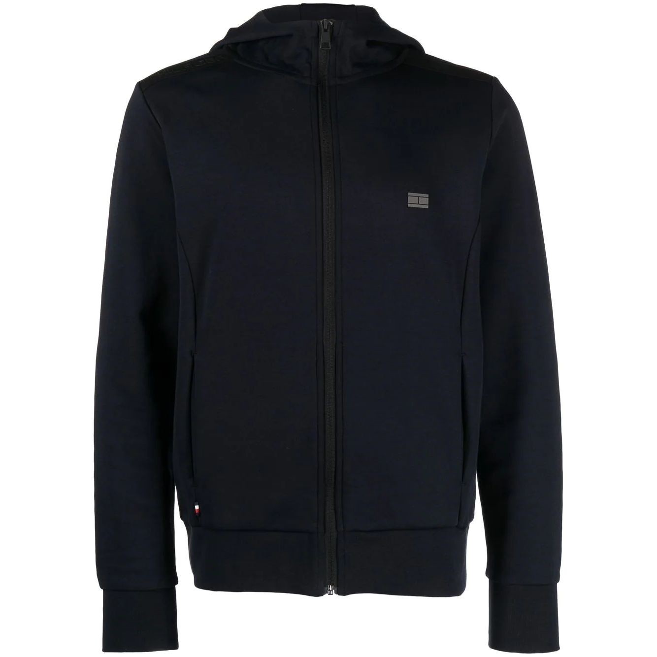 TOMMY HILFIGER Džemperis vyrams, Mėlyna, Tech essentials hooded zip 1