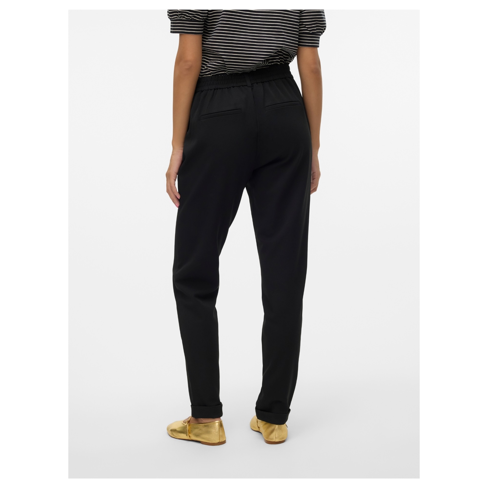 VERO MODA Kelnės moterims, Juoda, Maya 2