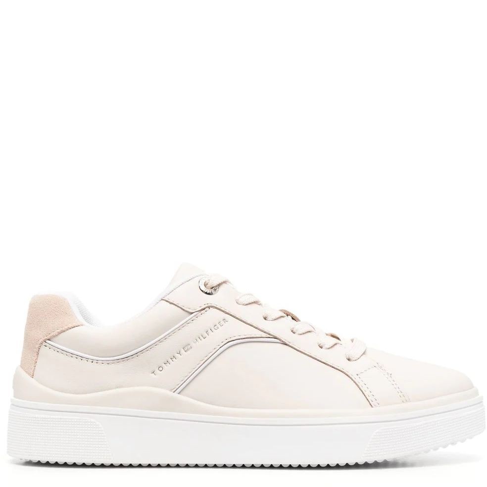 TOMMY HILFIGER Sportiniai bateliai moterims, Rožinė, Court sneaker 1