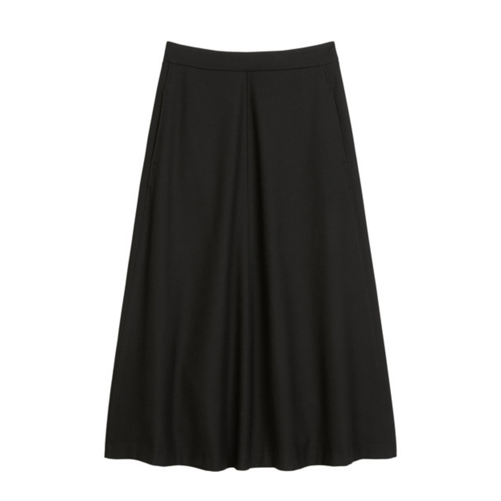 MARC O'POLO Midi sijonas moterims, Juoda, M09015720107 Midi skirt