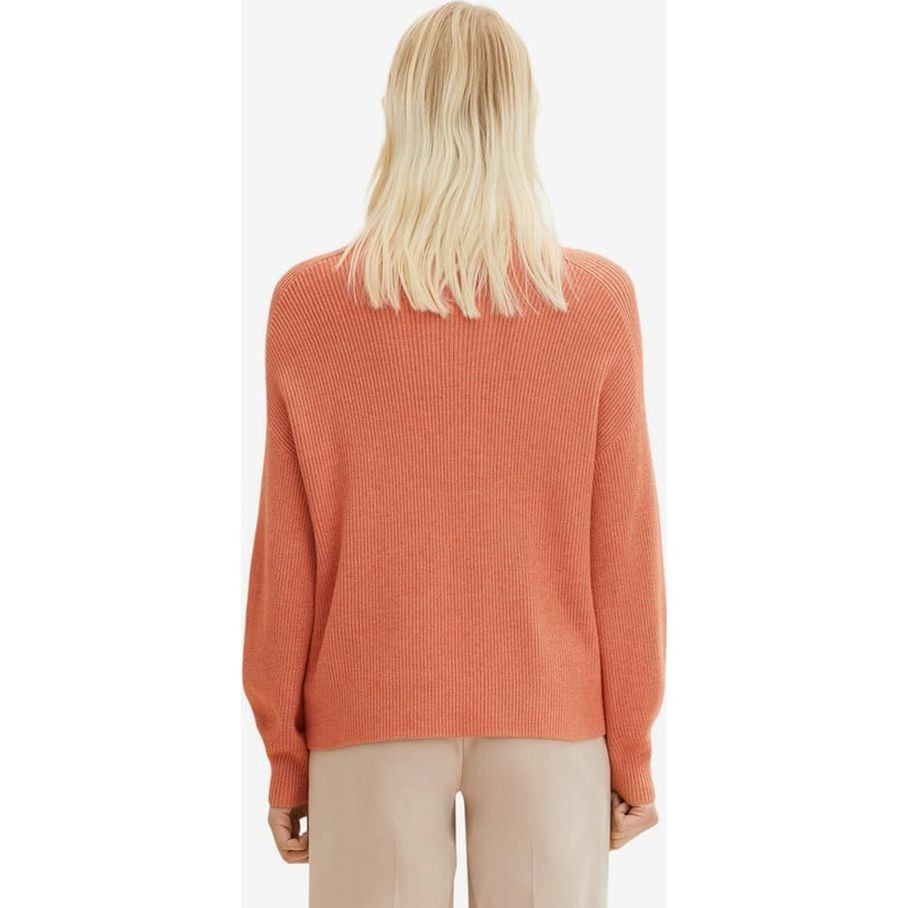 TOM TAILOR Megztinis moterims, Oranžinė, Megztinis 2