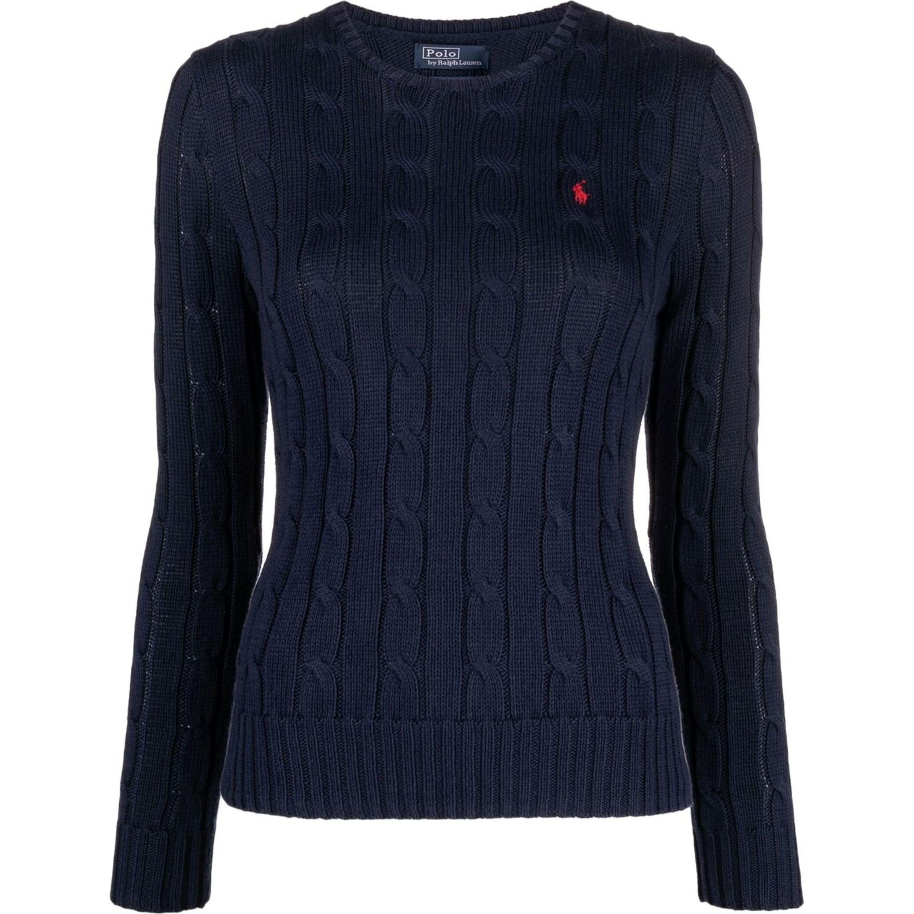 POLO RALPH LAUREN Sportinis nertinis moterims, Mėlyna, Julianna long sleeve pullover 1
