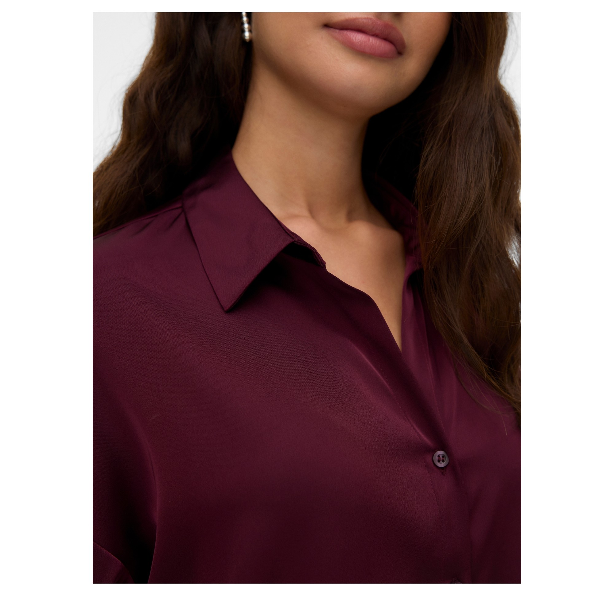 VERO MODA Marškiniai moterims, Raudona, Livia shirt 2