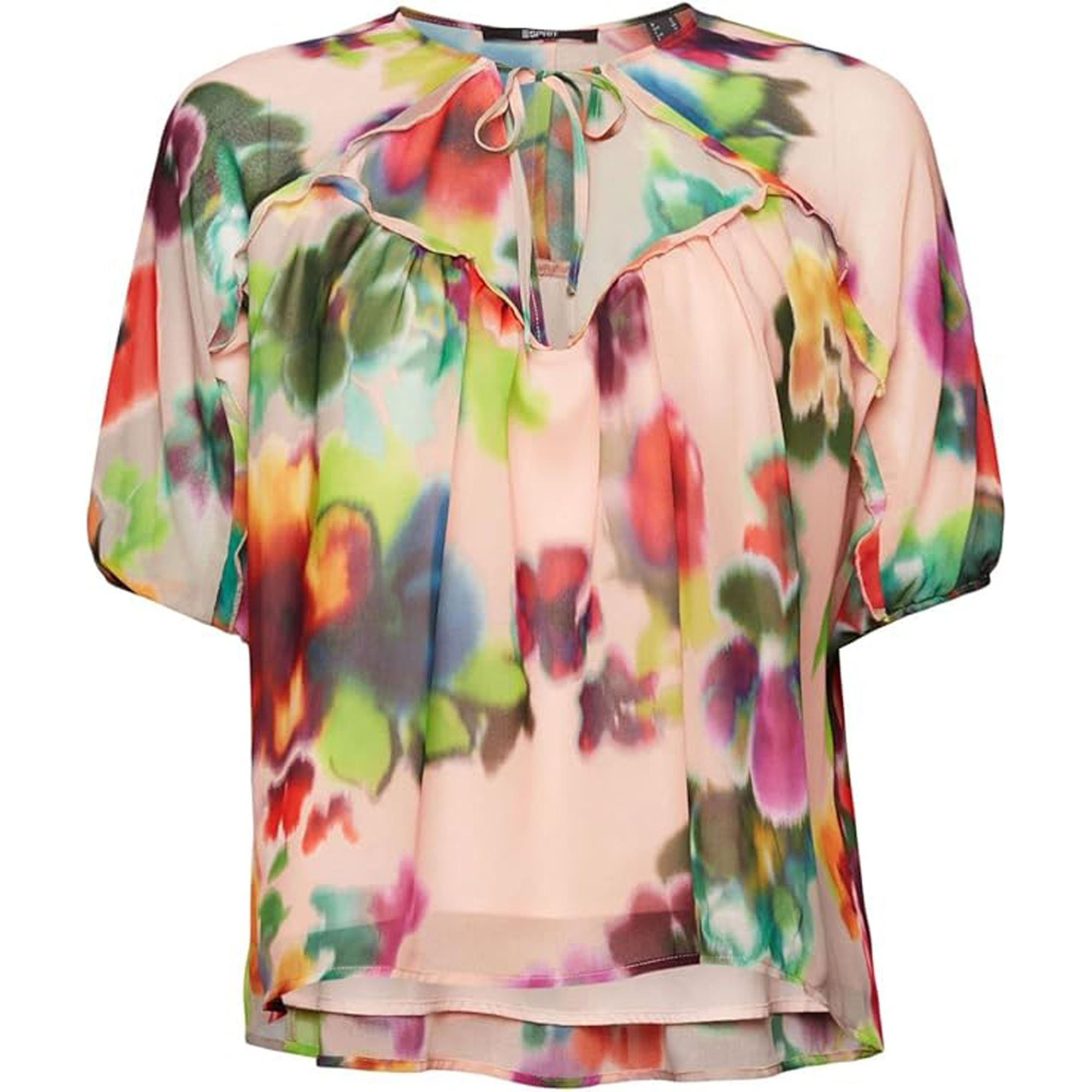 ESPRIT Marškinėliai moterims, raudona 1