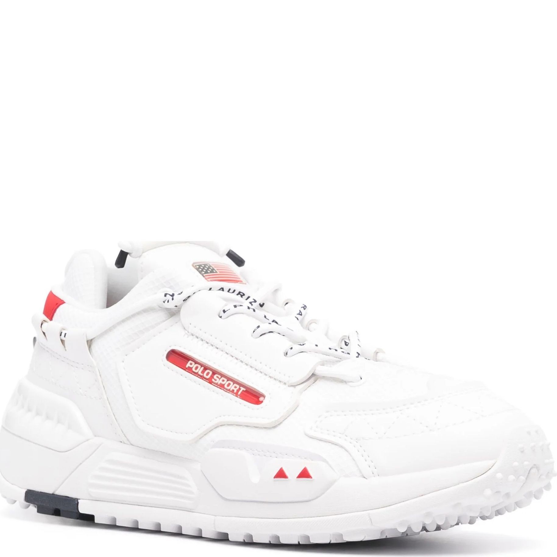 POLO RALPH LAUREN Laisvalaikio bateliai vyrams, Raudona, Low top lace sneakers 1