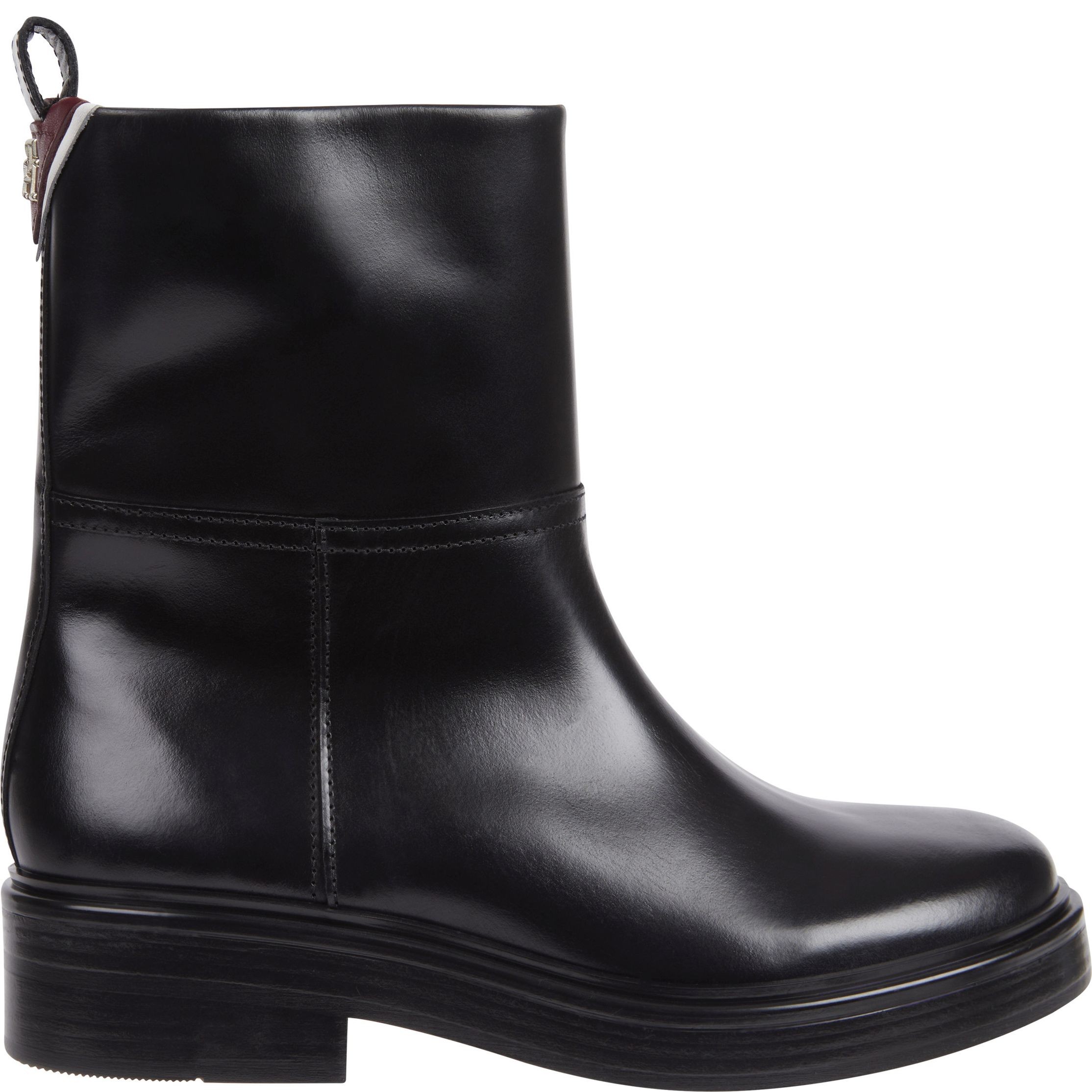 TOMMY HILFIGER Aulinukai moterims, Juoda, Cool elevated ankle bootie 2